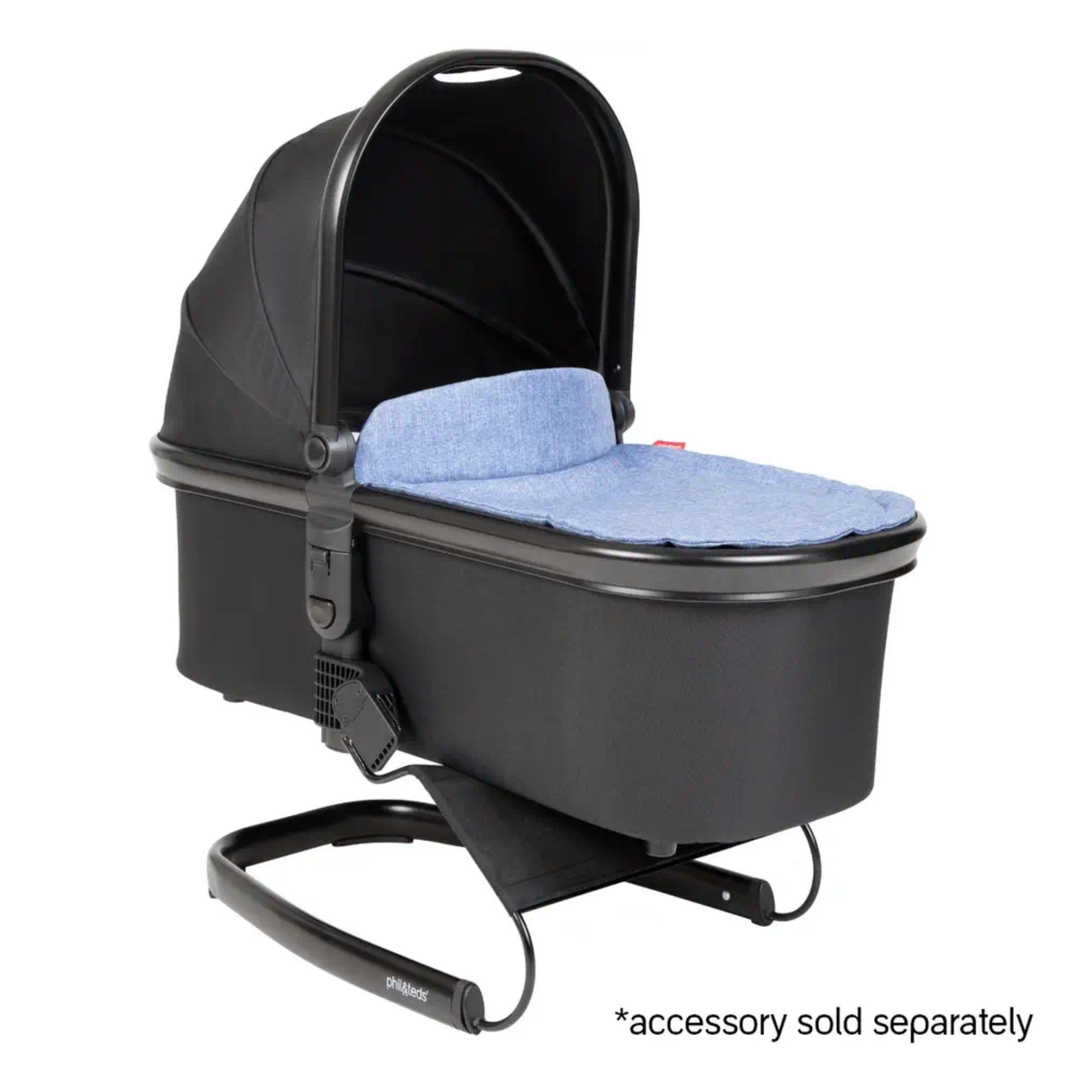 Phil&teds snug carrycot-Black