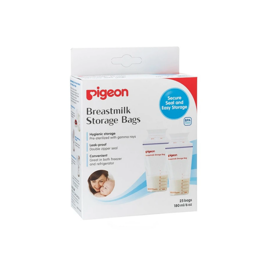 Pigeon Breast Milk Storage Bags 25s
