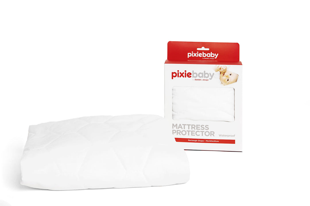 Pixie Cot Waterproof Mattress Protetcor 70 x 140 x 20 cm