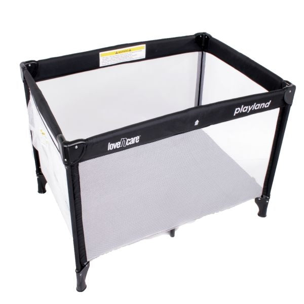 Love n care PLAYLAND TRAVEL COT – NERO