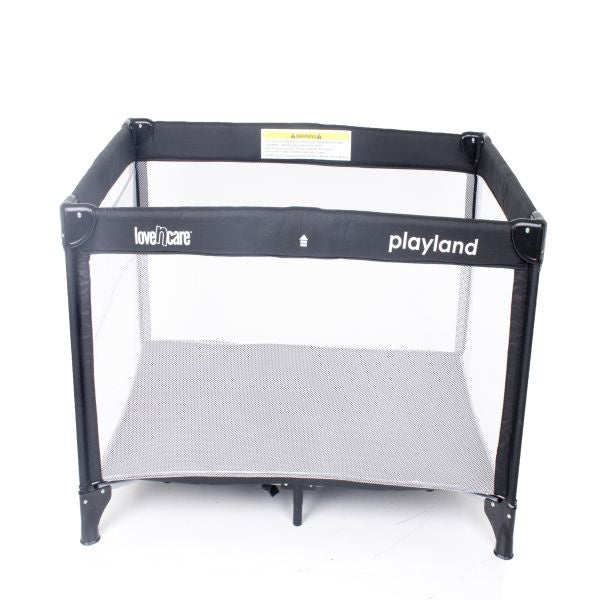Love n care PLAYLAND TRAVEL COT – NERO