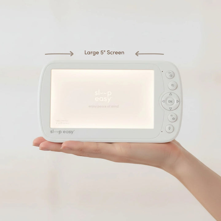 Babystudio Sleepeasy Sonno 5" (12.7cm) Crystal Clear Video Baby Monitor with Camera