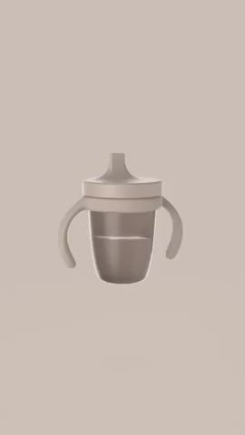 B.box Silicone Spout Cup - Latte