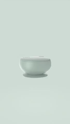 B.box  Silicone Bowl + Lid - sage