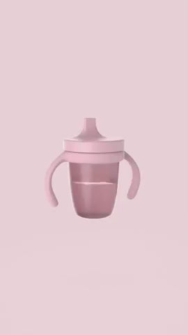 B.box Silicone Spout Cup - blush