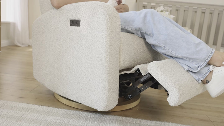 iL Tutto Maya Electric Recliner Chair - Warm Beige