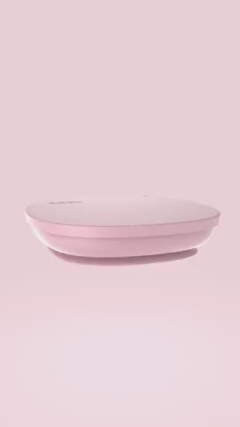 B.box Silicone Plate + Lid - Blush