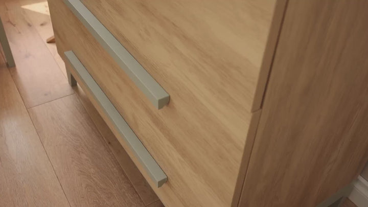 iL Tutto Hallee Chest Changer in Sage & Golden Oak