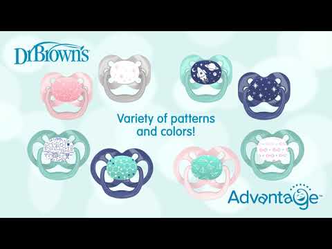DR BROWN'S PREVENT BUTTERFLY SHIELD SOOTHER, 0-6 MONTHS, GIRL
