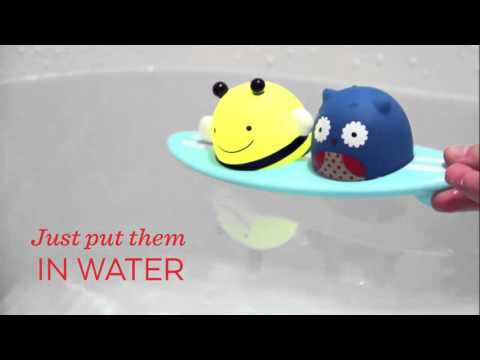 Skip Hop Zoo Bath Light Up Surfers