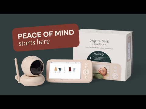 ergoPouch Drift Home Baby Monitor and Smart TOG Guide