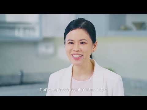 Pigeon StarTouch™ Straw Cup with Gravity Ball 250ml - Bubblegum Pop