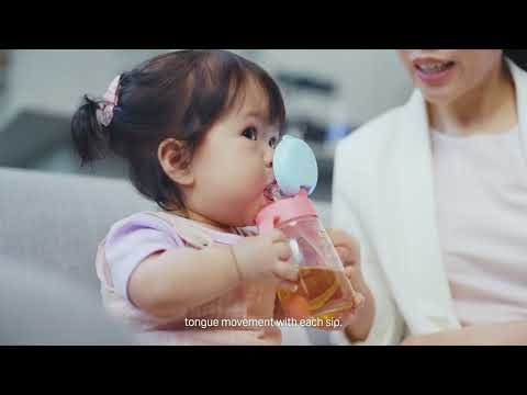 Pigeon StarTouch™ straw Cup with Gravity Ball 250ml - Mint To Be