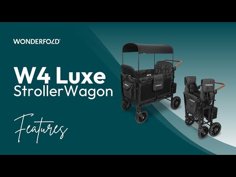Wonderfold W4 Luxe - Quad Wagon - Volcanic Black