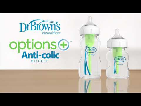 Dr Brown's Options+ Wide Neck Bottle Replacement Kit, 2 Vents and 2 Reservoirs, 270ml