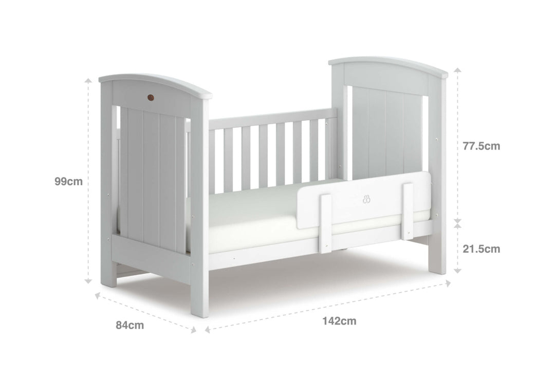 Boori Casa Cot Bed - Barley White(B-CACBD/BA)