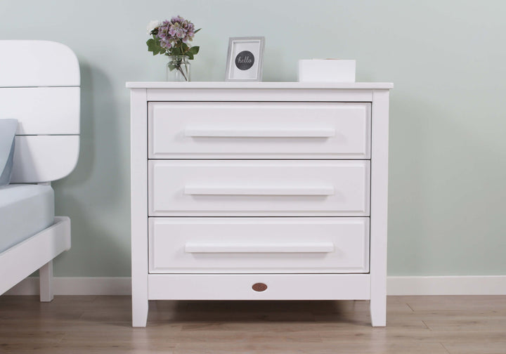 Boori Linear 3 Drawer Chest Smart Assembly-Barley White(B-LI3DCSA/BA)