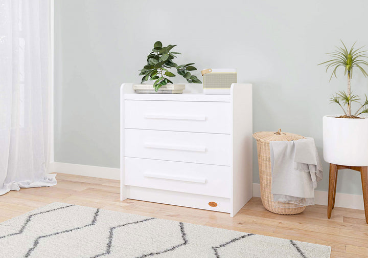 Boori Neat 3 Drawer Chest White(BK-NE3DC/BA)