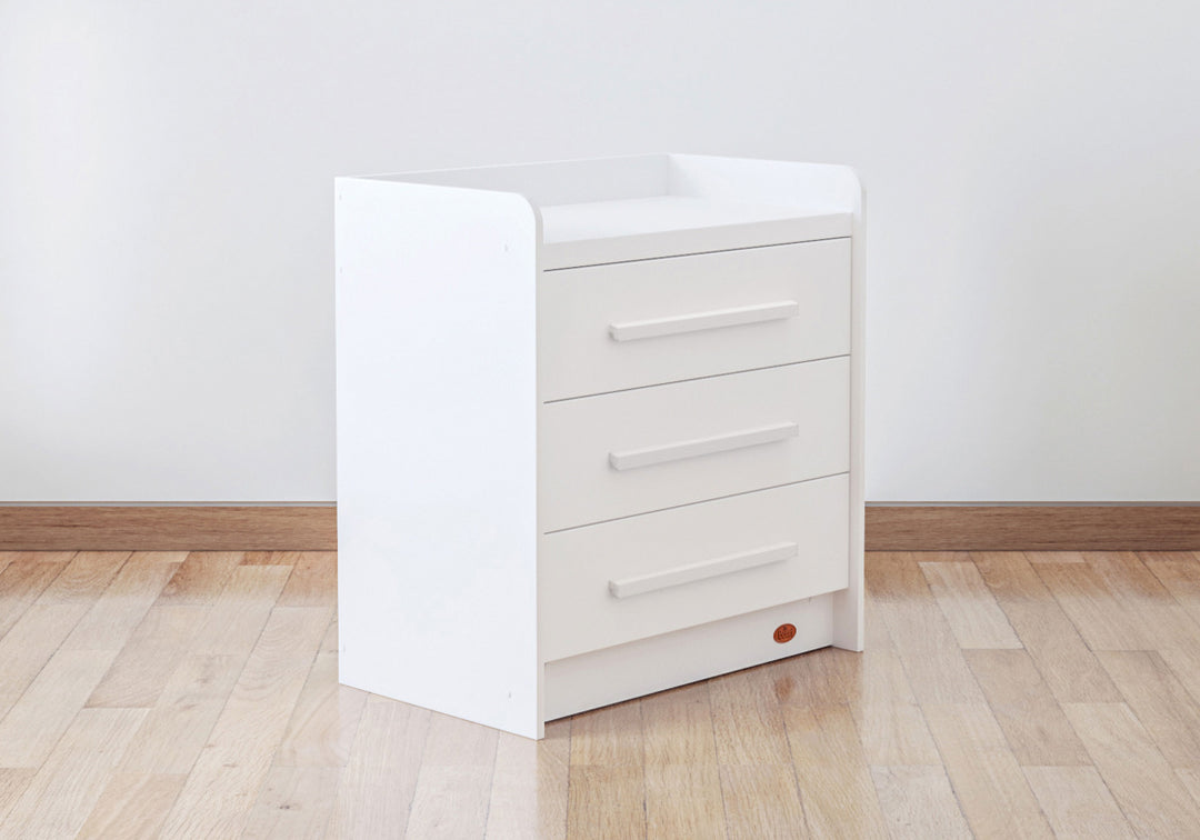 Boori Neat 3 Drawer Chest White(BK-NE3DC/BA)