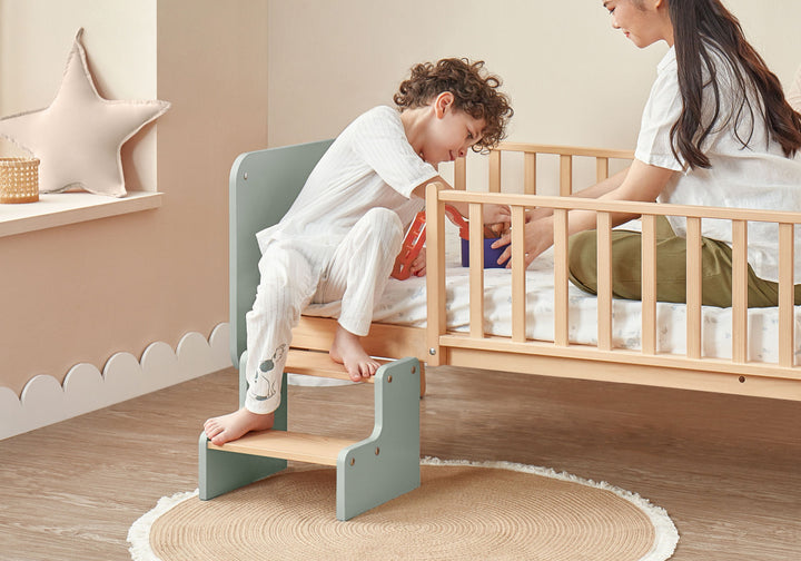 Boori Tidy Foot Step Stool-Blueberry & Almond(BK-TIFSV24/BBAD)
