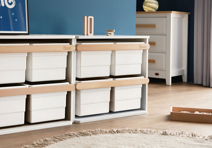 Boori Tidy Toy Cabinet-Barley White & Almond(BK-TITCV22/BAAD)