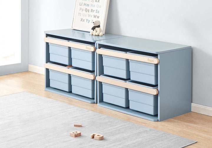 Boori Tidy Toy Cabinet-Blueberry & Almond (BK-TITCV22/BBAD)