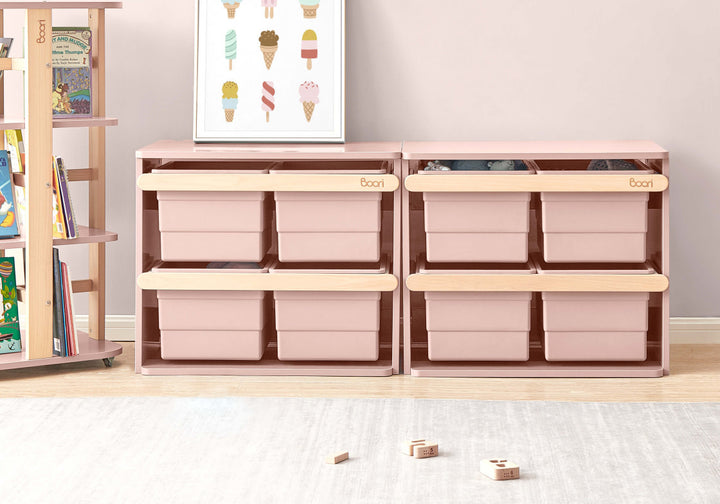 Boori Tidy Toy Cabinet-Cherry & Almond(BK-TITCV22/CHAD)
