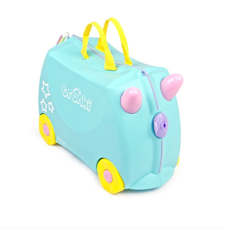 TRUNKI RIDE-ON LUGGAGE - UNA THE UNICORN