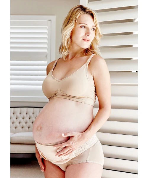 Mamaway Responsive Antibacterial Seamless Maternity & Nursing Bra - Nude