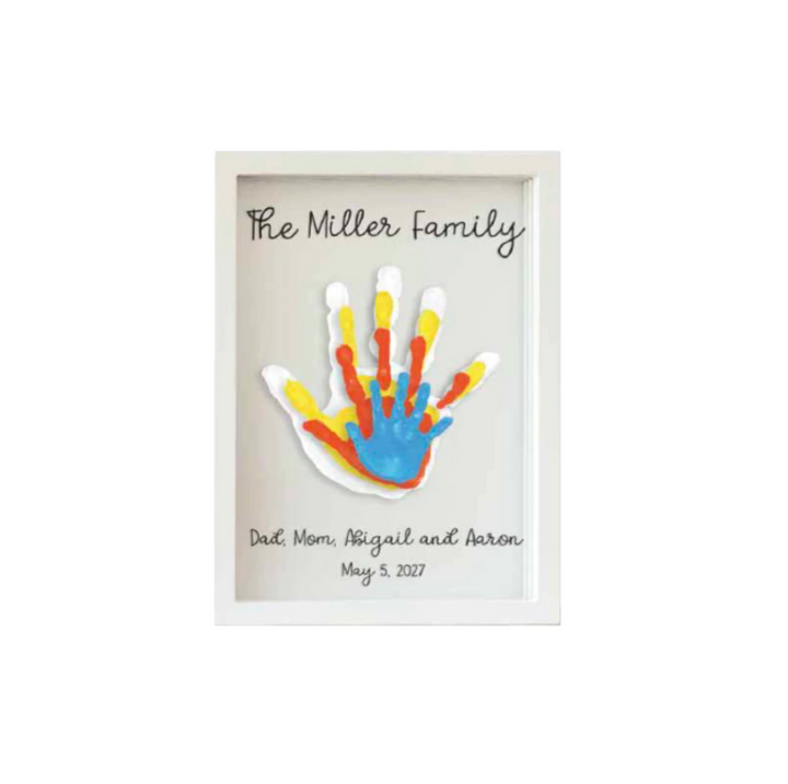Pearhead Clear Family Print Frame