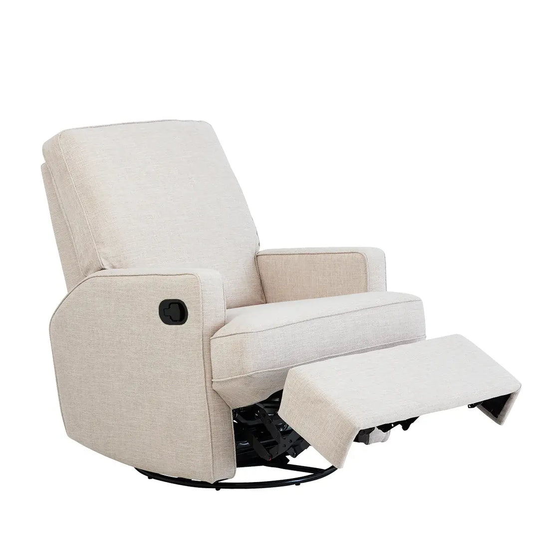 Il Tutto Quinn Recliner Glider Chair - Egg Shell