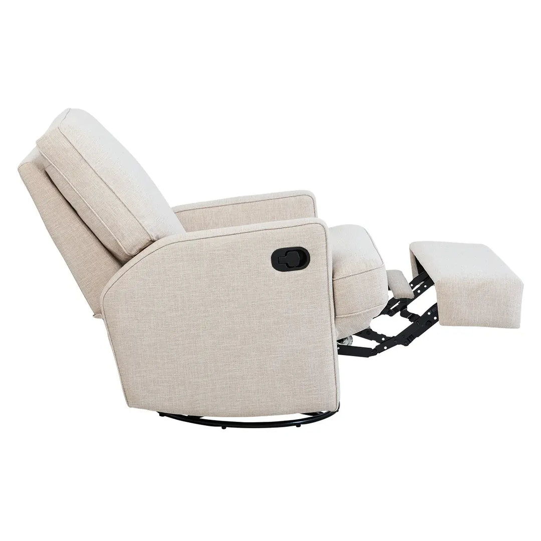 Il Tutto Quinn Recliner Glider Chair - Egg Shell