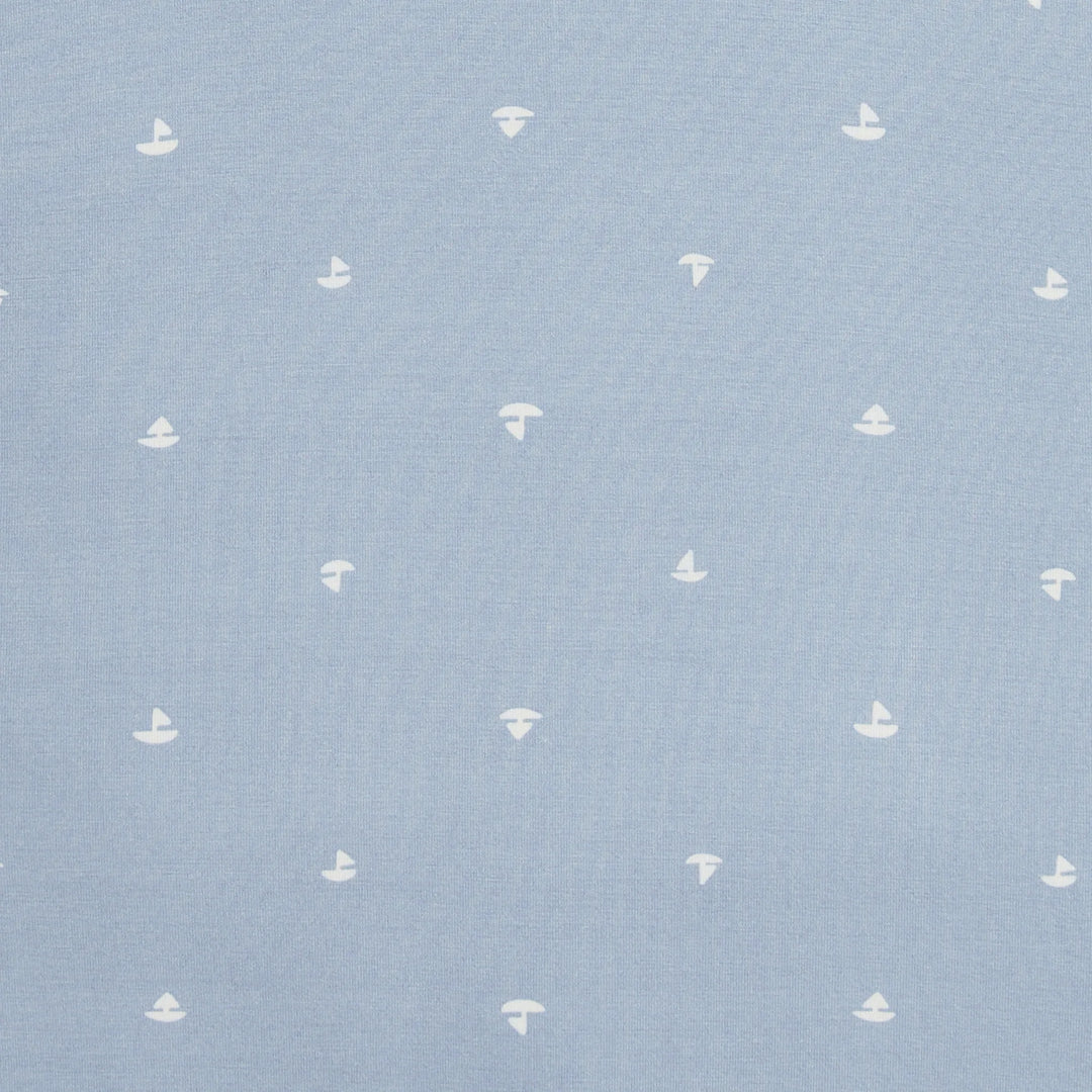 SWADDLE UP™ Bamboo Original 1.0Tog - Mist Blue Boats