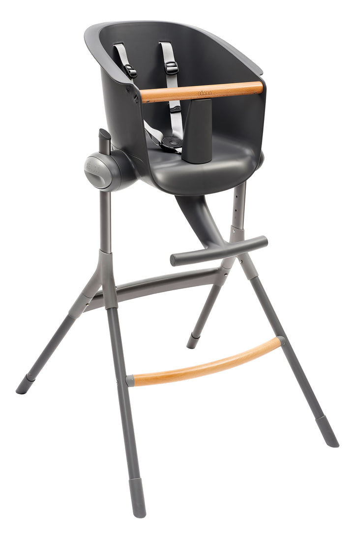 Beaba Up & Down High Chair - Mineral Grey