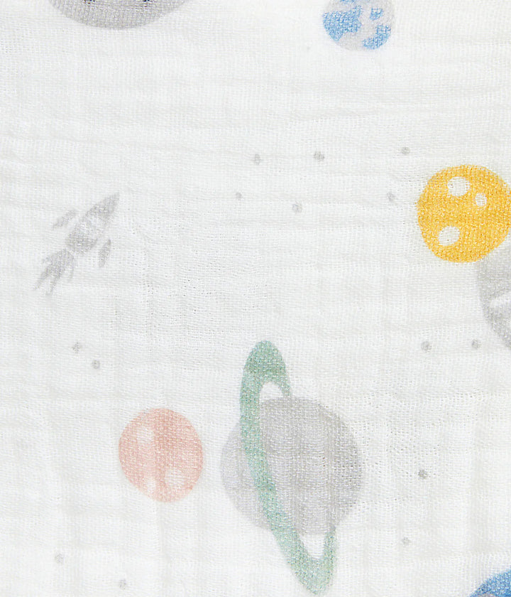 Love to Dream Bib 2 Pack - Storm Blue Rocket