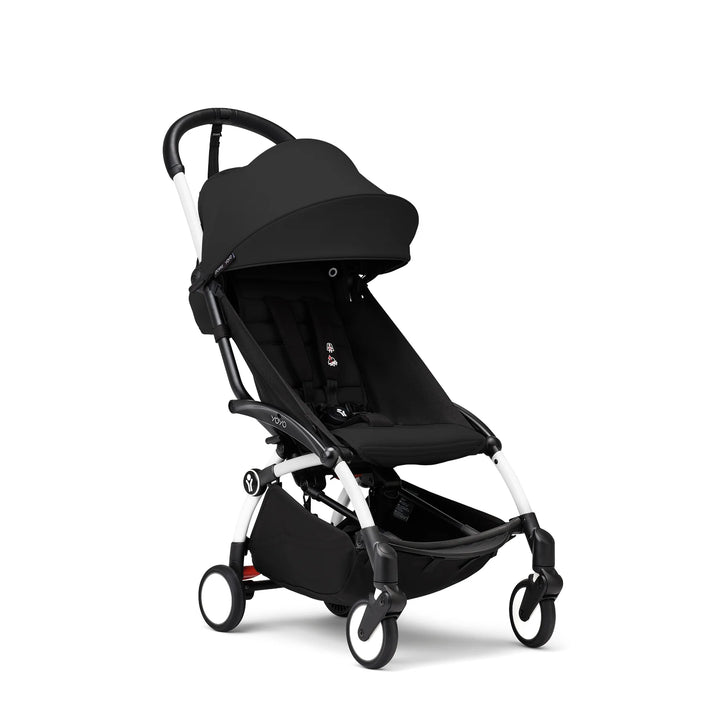 Stokke YOYO 3 Stroller White Frame with Black Colour Pack