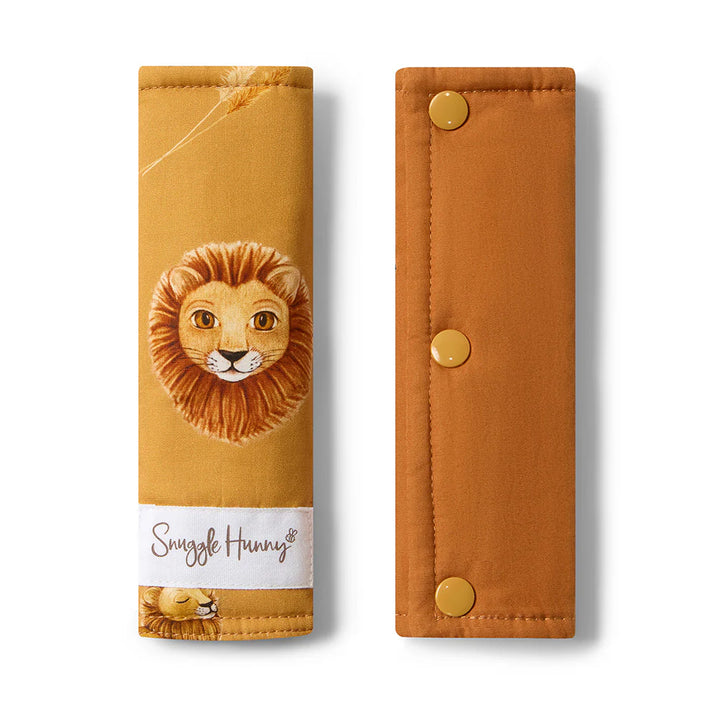 Snuggle Hunny Universal Reversible Pram Strap Covers - Roar
