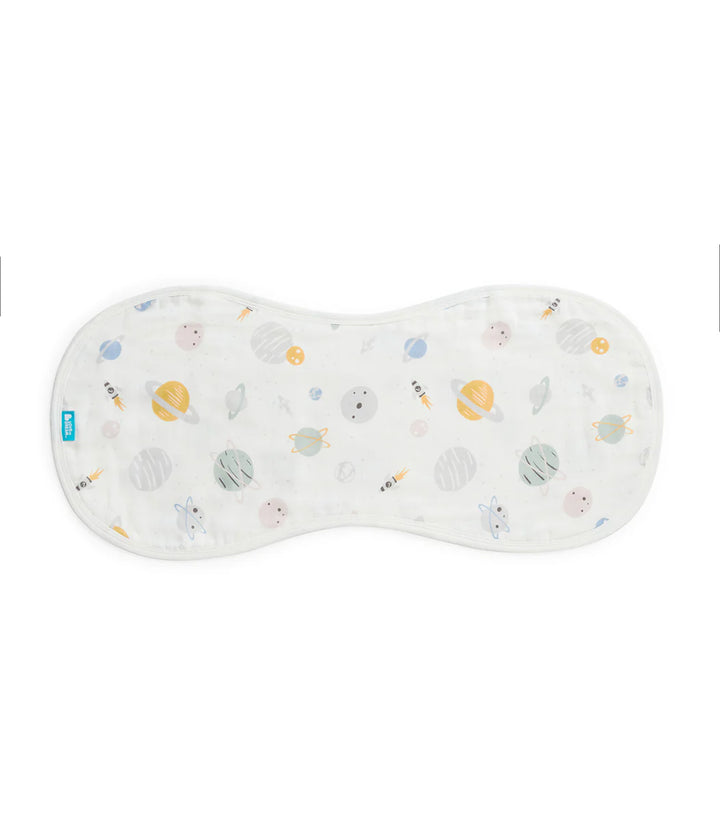 Love to Dream Burp Cloth 2 Pack - Blush Rocket