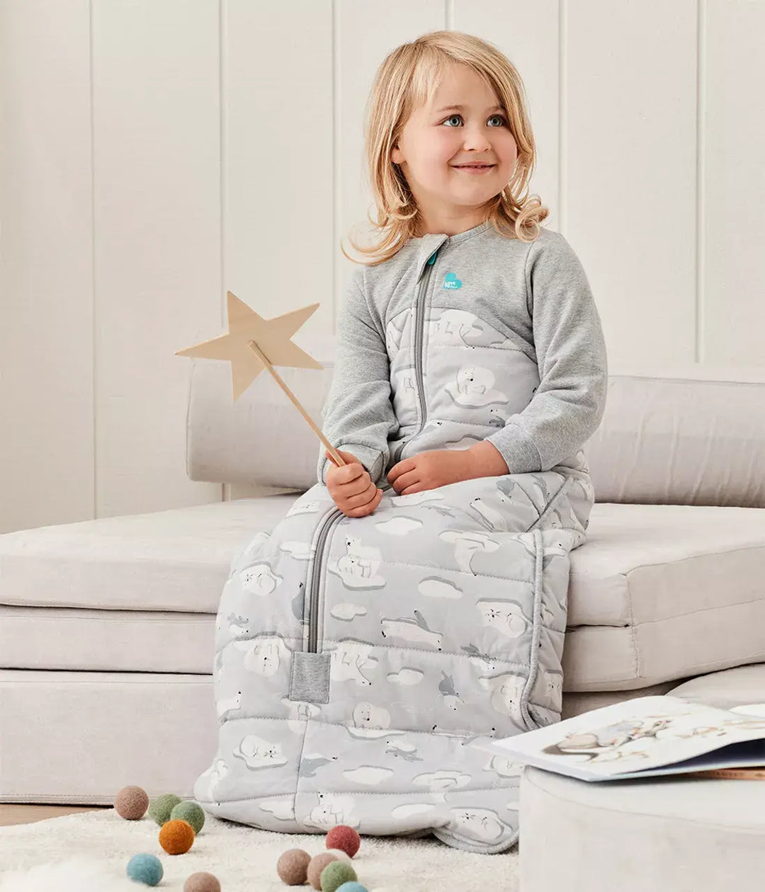 Sleep Bag 3.5 TOG -Grey South Pole