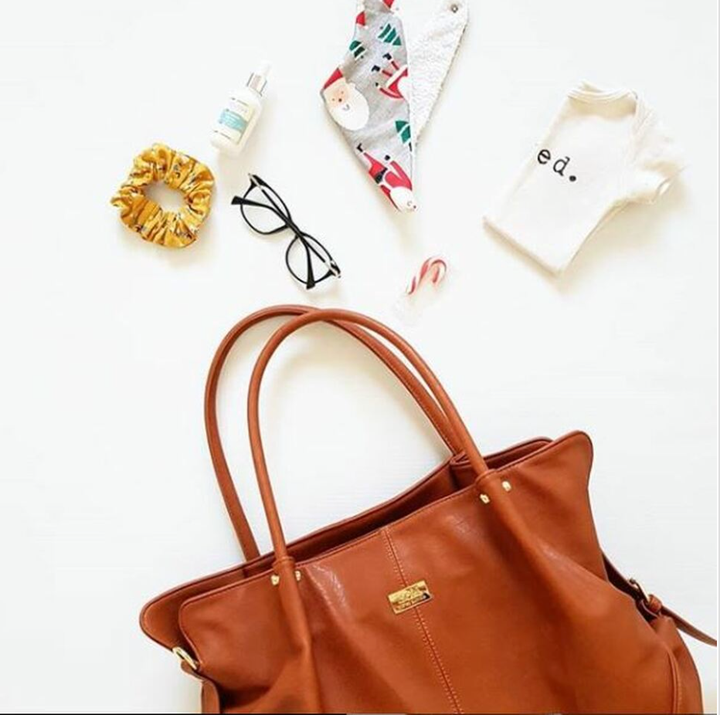 ISOKI ANAKIE SATCHEL  AMBER