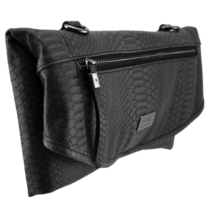 ISOKI ADELAIDE CHANGE MAT PURSE BLACK MUMBA