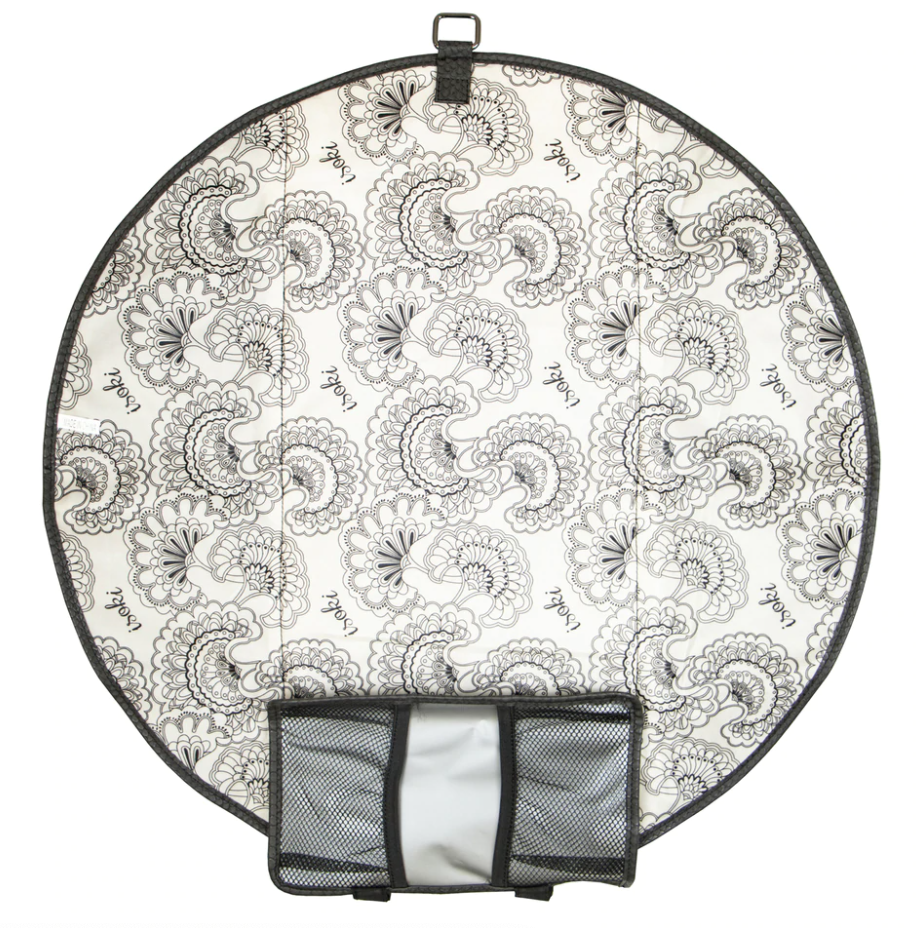 ISOKI ADELAIDE CHANGE MAT PURSE BLACK MUMBA
