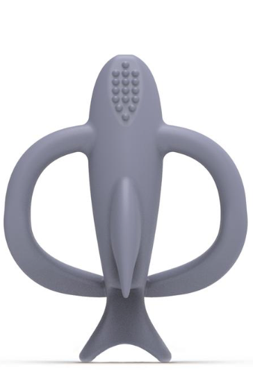 Matchstick Monkey Animal Teether-Shark Anti Microbial
