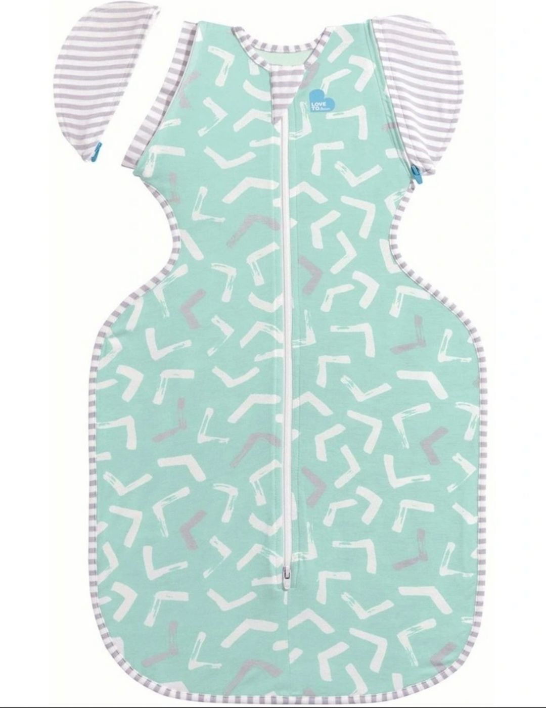 SWADDLE UP™ Transition Bag Bamboo  0.2T-Mint-Boomerangs