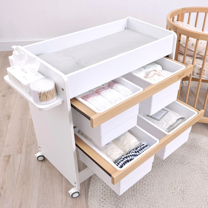 Boori Natty Storage Changer-Oak and Almond(B-NASCH/OAAD)
