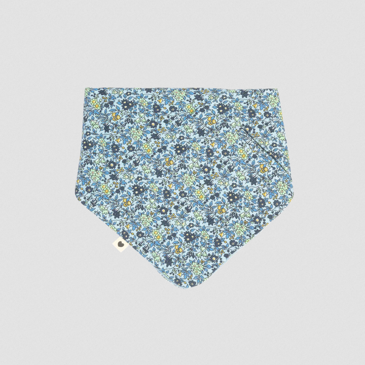 BIBS x LIBERTY Bandana Bib 1pack Baby Blue
