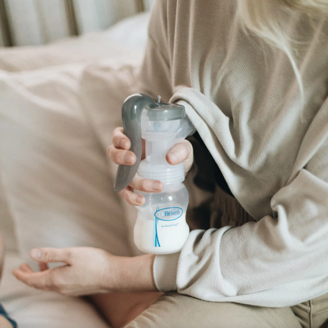 Dr Brown's Manual Breast Pump with Silicone Shield