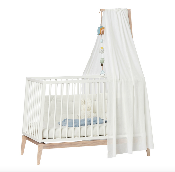 Leander Luna Cot Canopy Rod-Oak