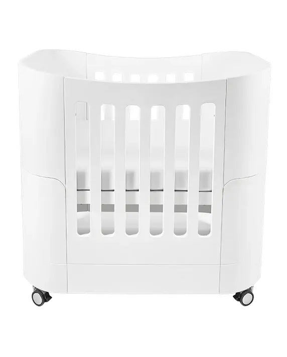 Gaia Baby Serena Mini Cot - White | Natural