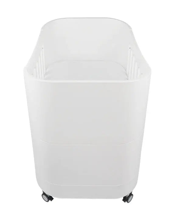 Gaia Baby Serena Mini Cot - White | Walnut